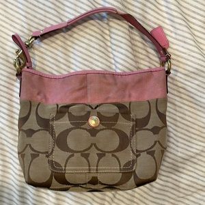 Pink Coach purse